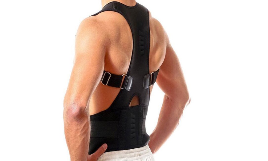 Image 3: Adjustable Posture Support Brace