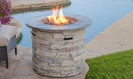 stone fire pit