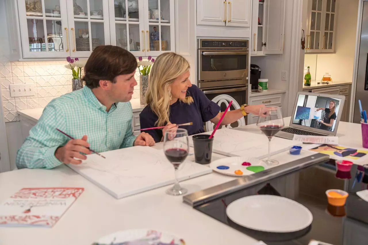 On Demand or Virtual Class with Supplies from Wine and Design (Up to 33% Off) - Primary Image