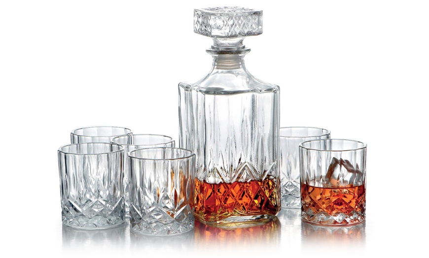 Image 1: Set da whisky RCR 7 pezzi