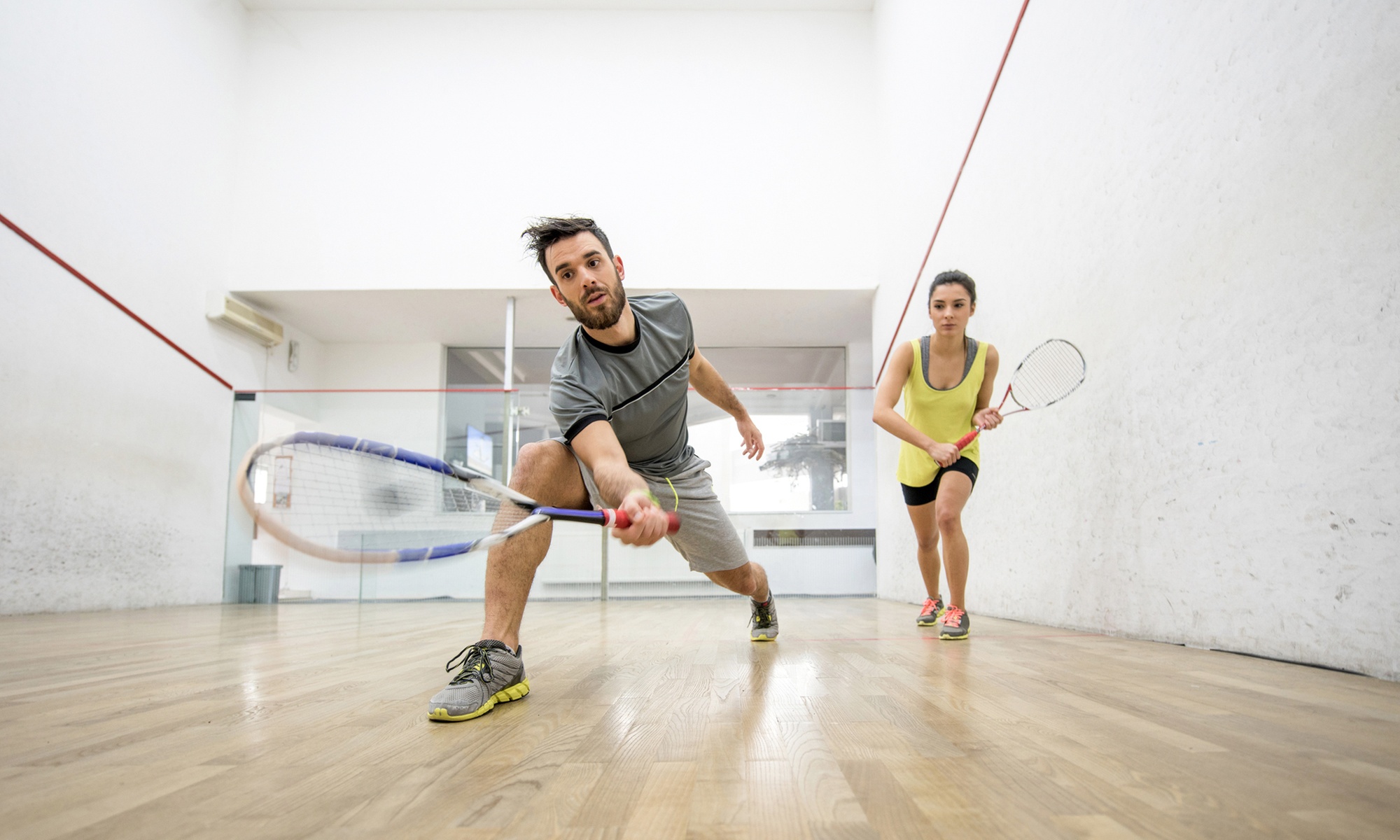 Partie de squash pour 2 personnes