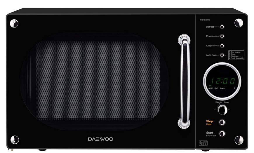 Image 3: Daewoo 800W Microwave