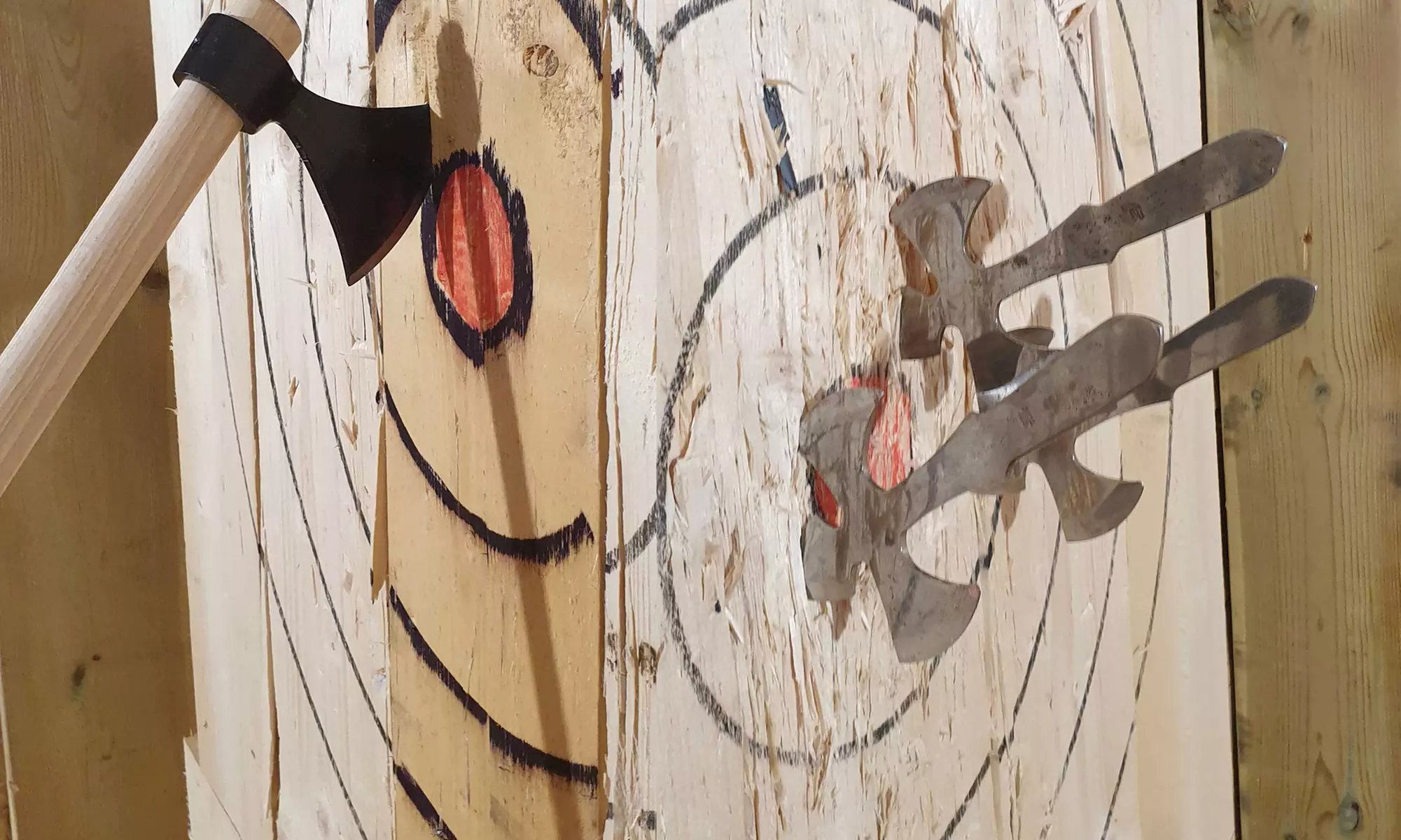 Axe Throwing or Air Gun Shooting