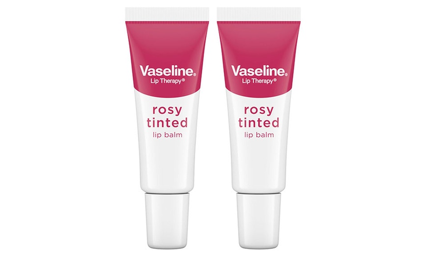 Image 5: Two or Four Vaseline Lip Balm Tubes 10g