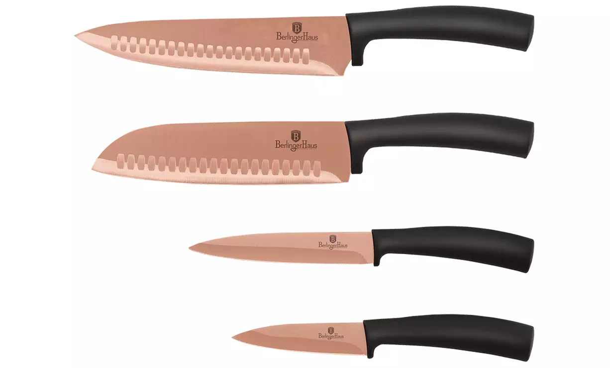 Berlinger Haus Four-Piece Titanium Knife Set - Primary Image