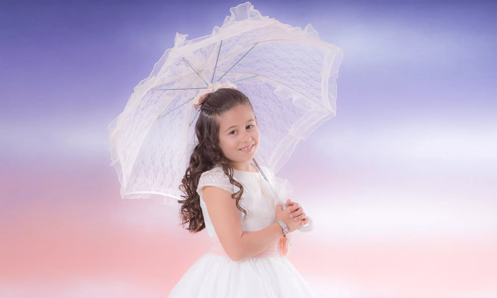 Sesión de fotos para Comunión