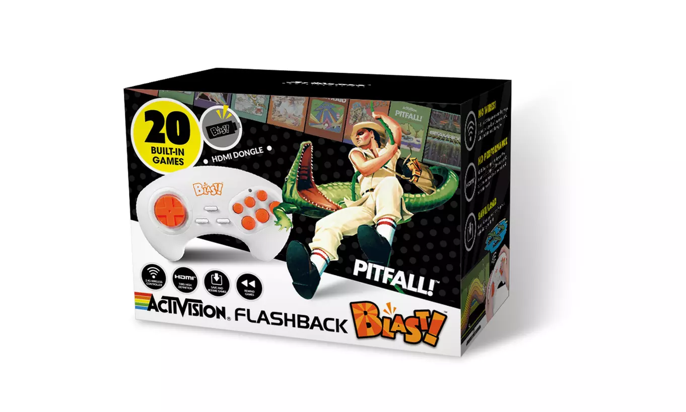 Flashback Blast Classic Arcade Plug-And-Play with Wireless Controllers and Built-In Games - Second Medium
