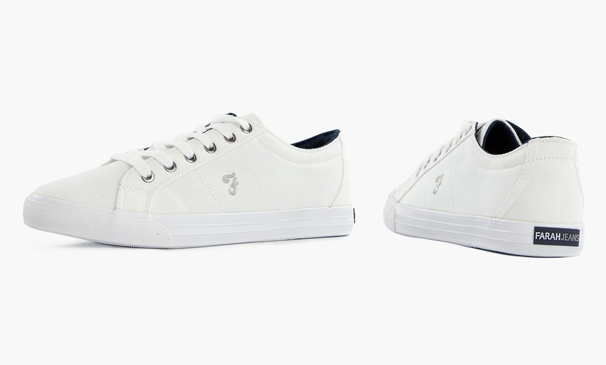 Image 8: Farah Canvas Plimsolls