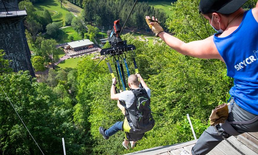 Image 9: Tyrolienne géante avec SKYPARK Normandie by AJ Hackett 