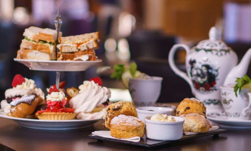 Image 2: Afternoon Tea with Prosecco at Sketchley Grange Hotel & Spa