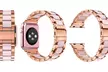 LUXE Resin & Stainless Steel Band Bracelet for Apple Watch Series 1, 2, 3, 4 & 5 - Second Medium