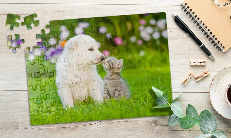 Gepersonaliseerde fotopuzzel