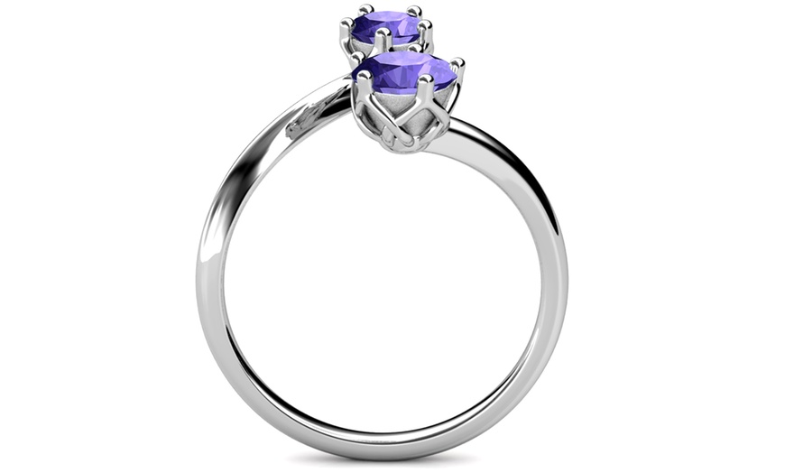 Image 2: Purple Stone Ring