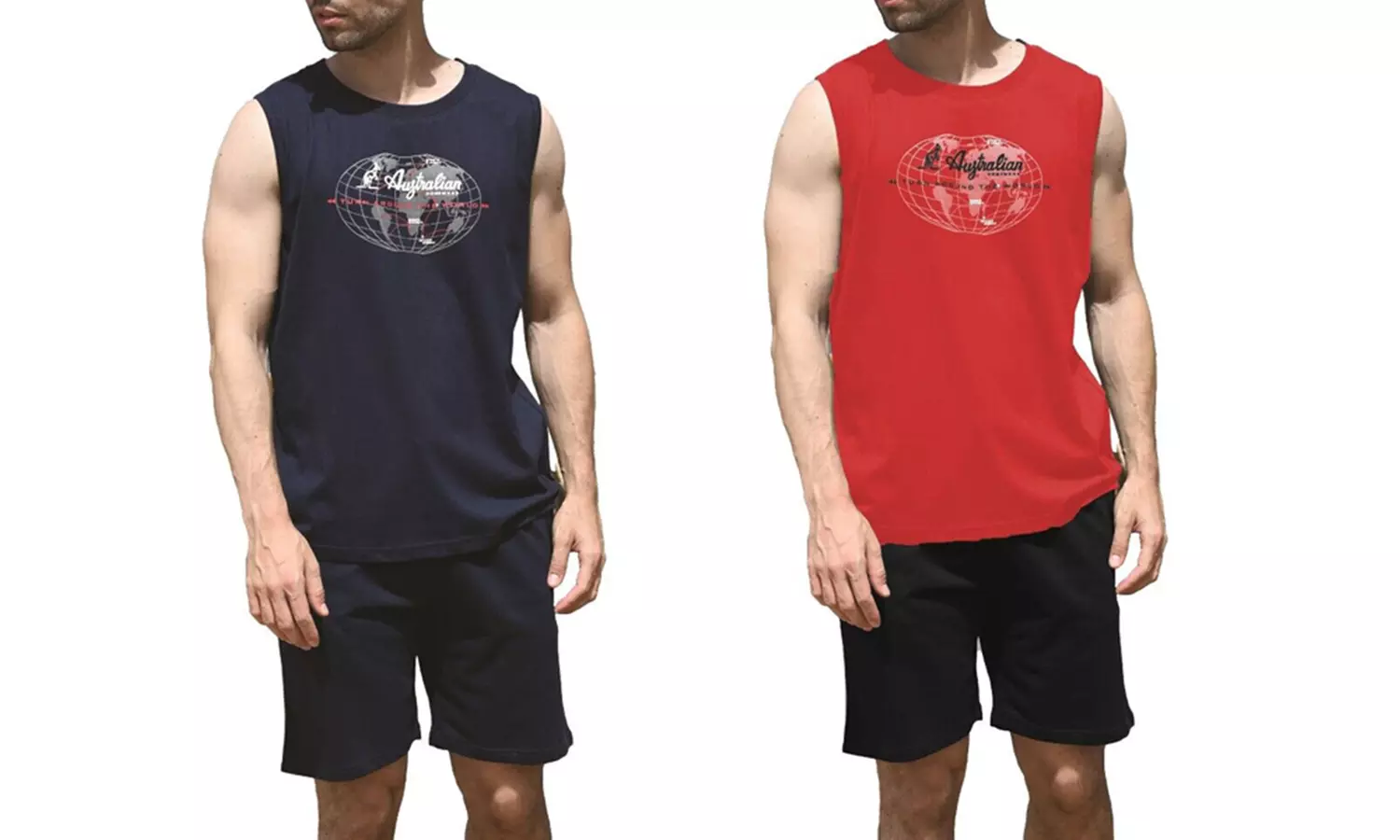 Completini estivi uomo Australian in cotone