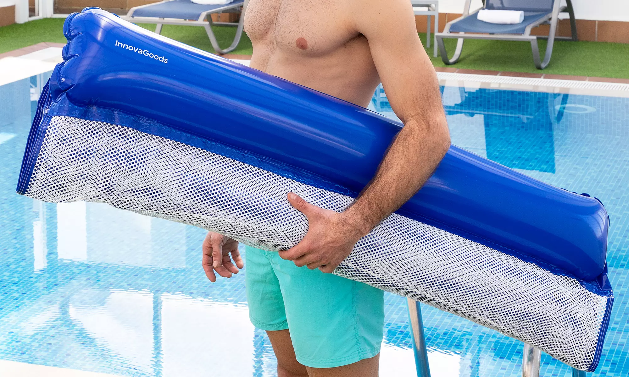 Amaca galleggiante per piscina InnovaGoods