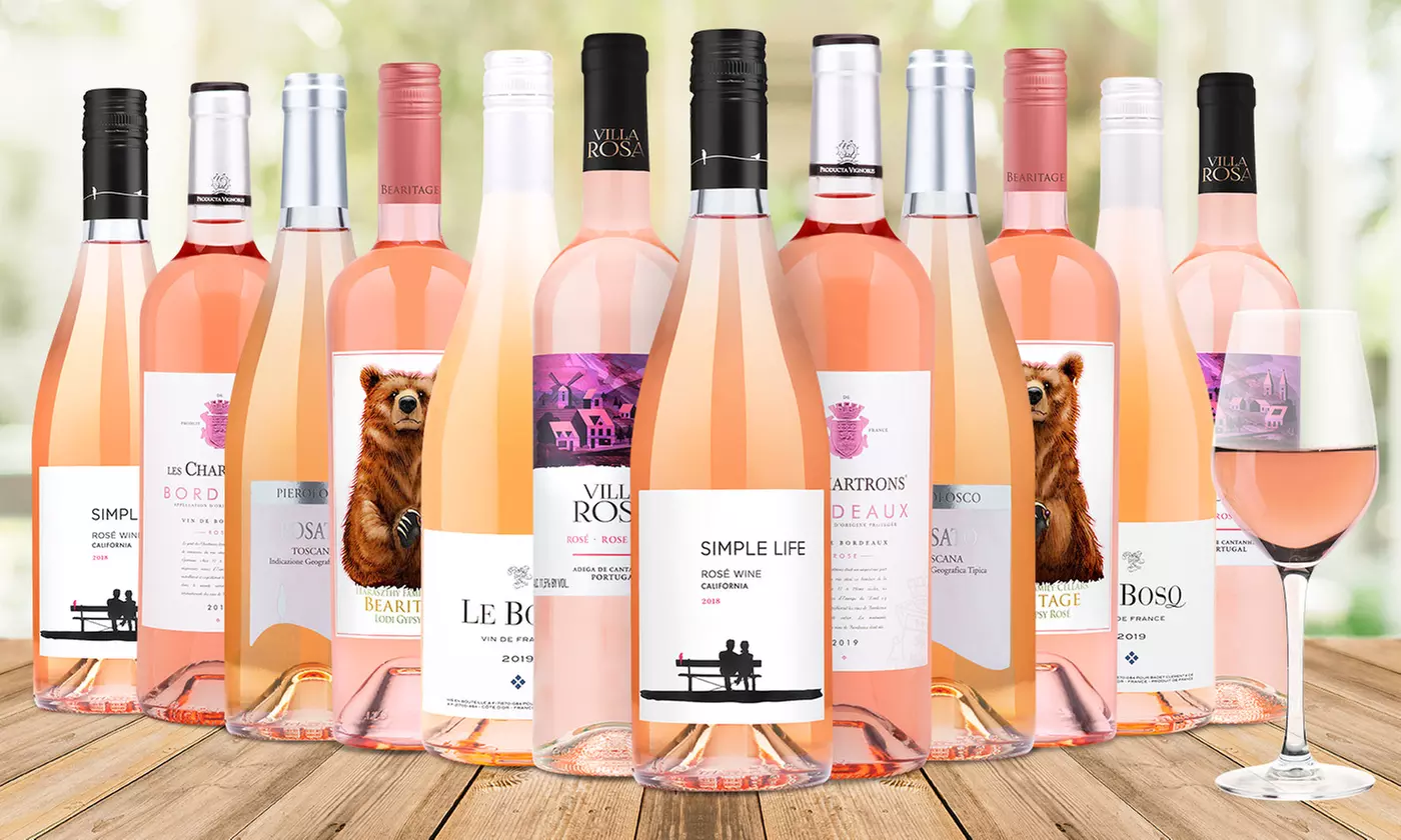 6- or 12-Pack of Rosé from Wine Insiders (Up to 66% Off) - Primary Image