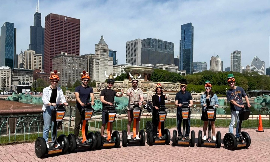 Image 1: Lakefront & Museum Campus / Chicago Fireworks or Insider Segway Tour