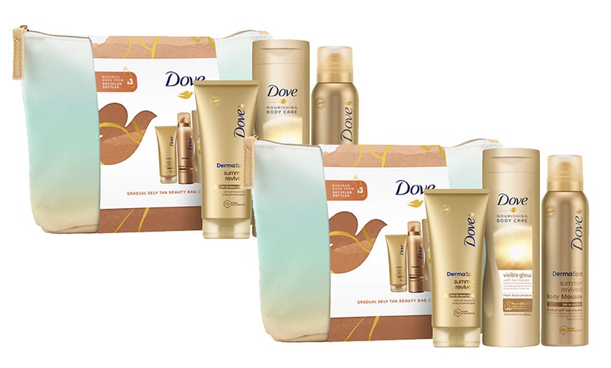 Image 6: Dove Gradual Self-Tan Beauty Bag Gift Set