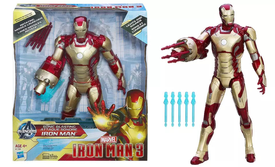 Iron Man Sonic Blasting Action Figure. Free Returns. - Image 2