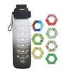 Image 6: Stay Hydrated in Style: 700ml/1L Fruit-Scented Water Bottle with 7 Refreshing Fragrance Rings