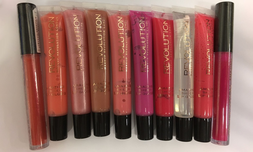 Image 2: Makeup Revolution 10 Lip Gloss