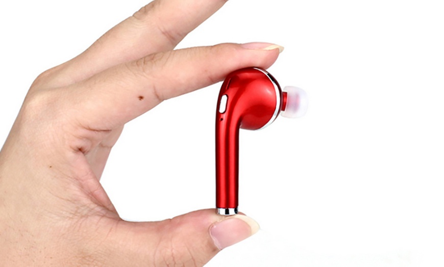 Image 9: V1 Blutooth Single Earphone