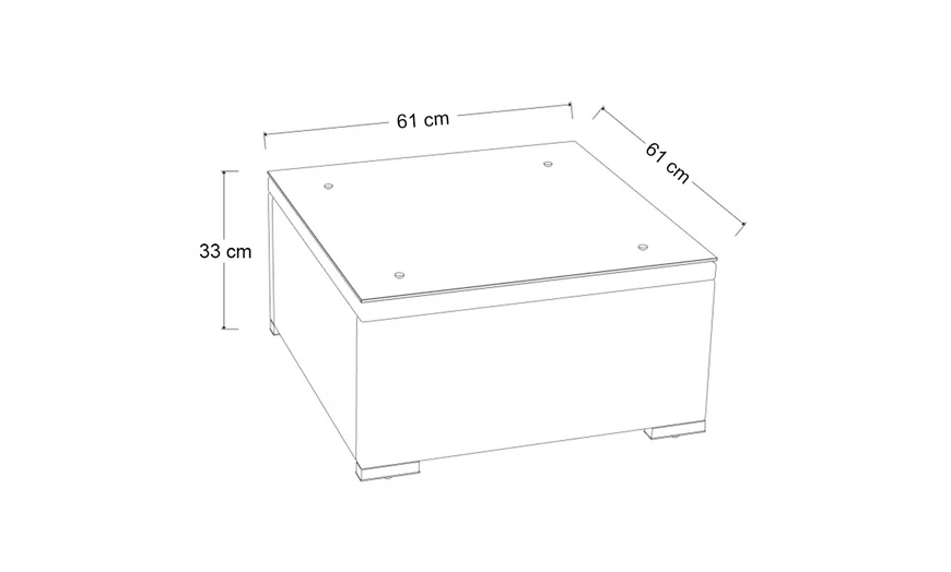 Image 7: Set Salotto da Esterno Giardino 7 Pezzi Componibili Shally Dogan