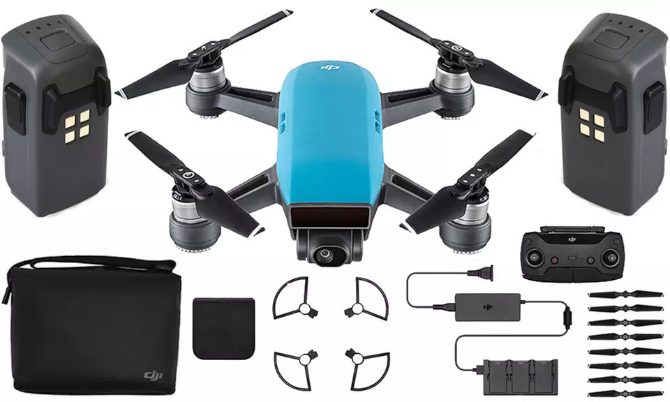 DJI Spark Quadcopter Mini Drone with Optional Bundle - Primary Image