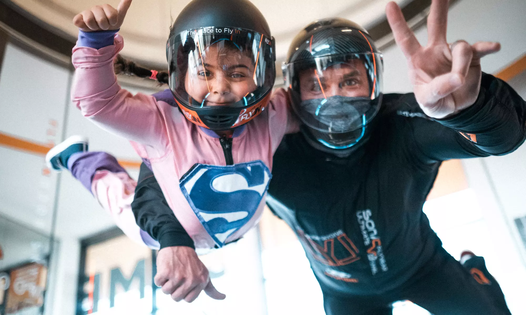 Flug-Paket inkl. Helm und Getränk