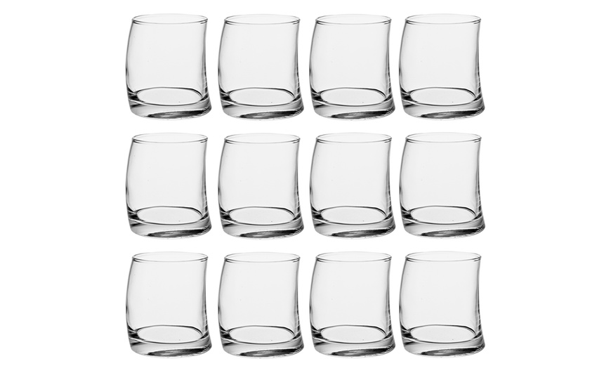 Pasabahce Curved Drinking Glasses | Groupon