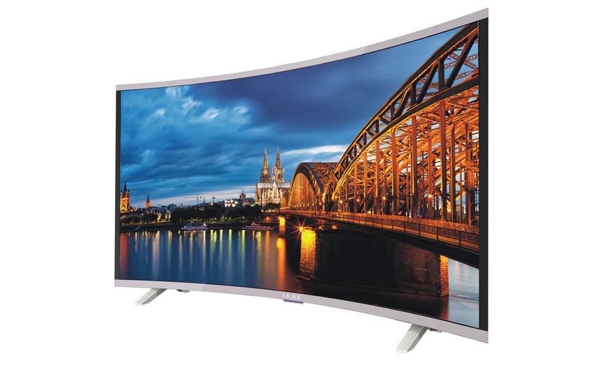 Image 2: Akai 55" or 65" HD TV
