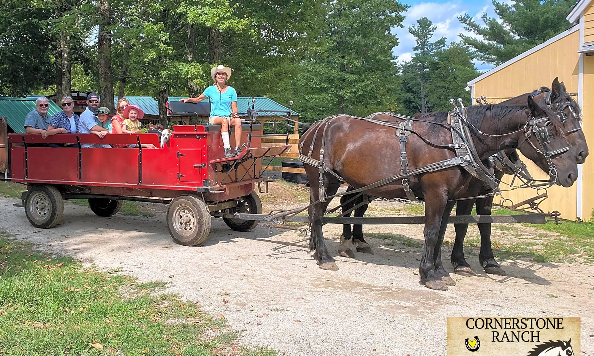 Horse-Drawn Ranch Tour with Ice Cream at Cornerstone Ranch (Up to 25% Off)  - Second Medium