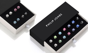 Philip Jones Earrings with Crystals from Swarovski®