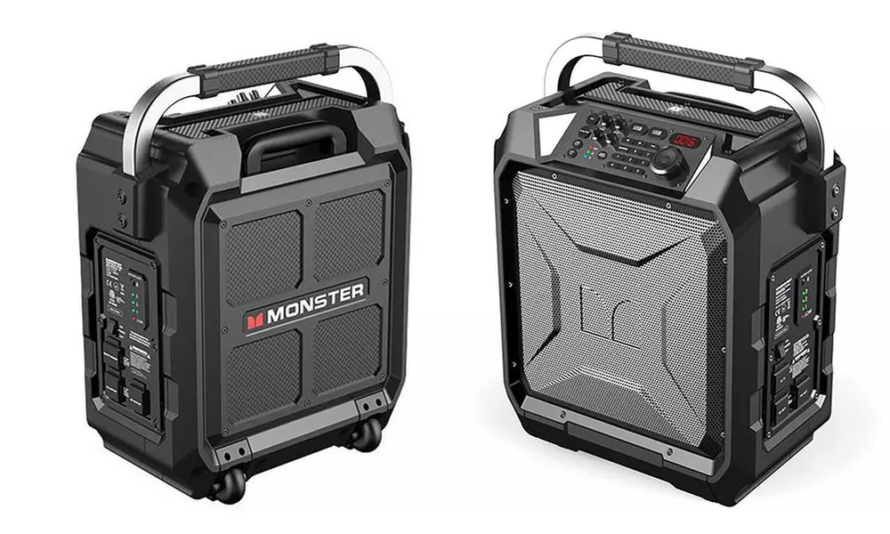 Monster Rockin' Roller 3 RBRR3 Wireless Bluetooth Speaker (Manufacturer Refurbished) - Primary Image