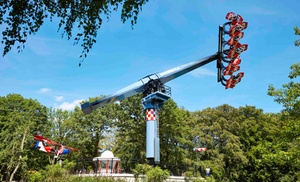 Duinrell: Duingalow of Lodgetent (4 of 6 p.)+ attractiepark en Tikibad