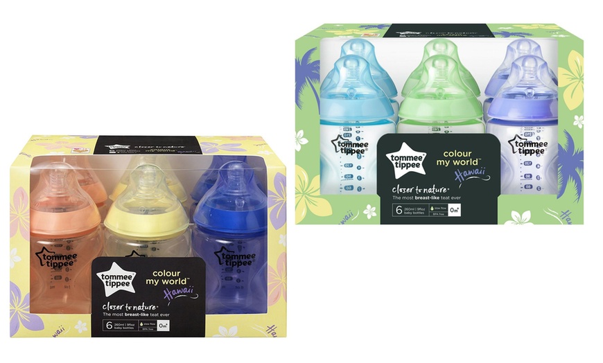 Image 1: Pack de 6 biberones Tommee Tippee