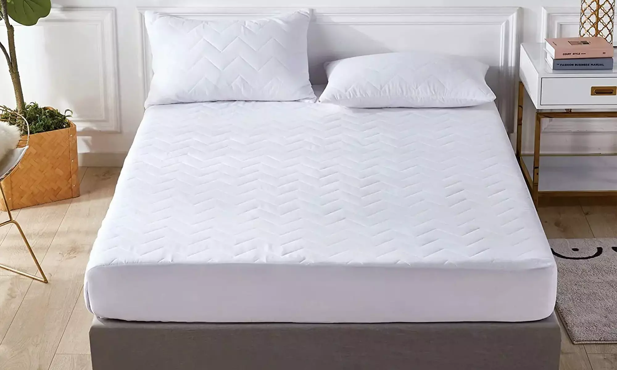 Funda de colchón transpirable y suave