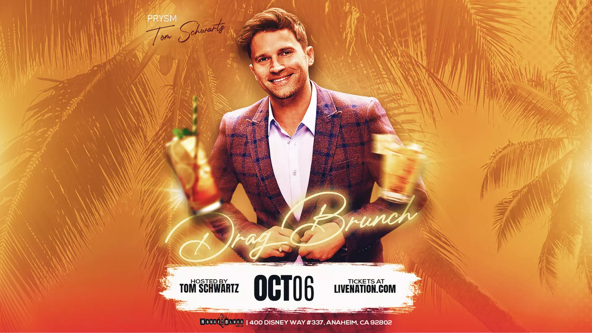 Drag Brunch With Tom Schwartz on October 6 at 12 p.m. - Primary Image