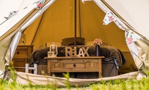 Rutland: Teepee Tent for Two with Prosecco, BBQ & Full Breakfast