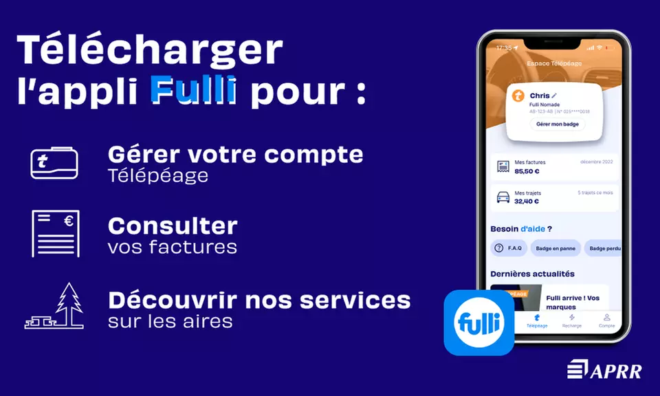 Badge télépéage Fulli : 12 mois offerts