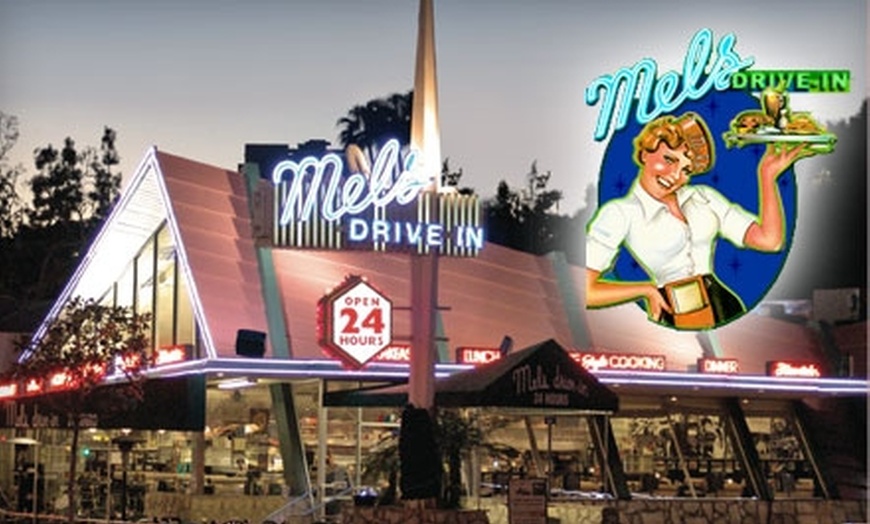 7 For American Fare At Mel S Drive In Mels Drive In La And Sf Groupon