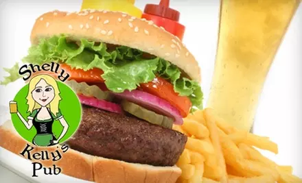 $10 for $25 Worth of Pub Fare and Drinks at Shelly Kelly's Irish Pub - Primary Image