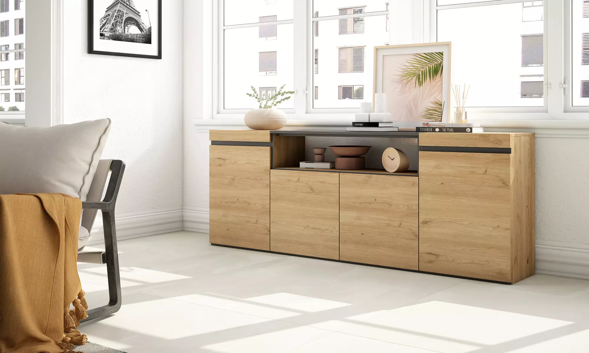 Sideboard mit großem Stauraum