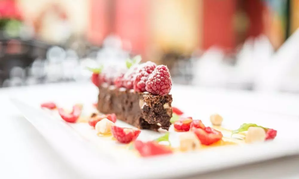 Gastronomische lunch of diner