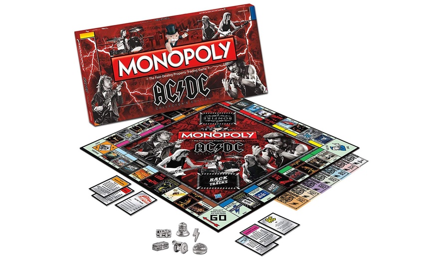 Image 1: Winning Moves AC/DC Monopoly