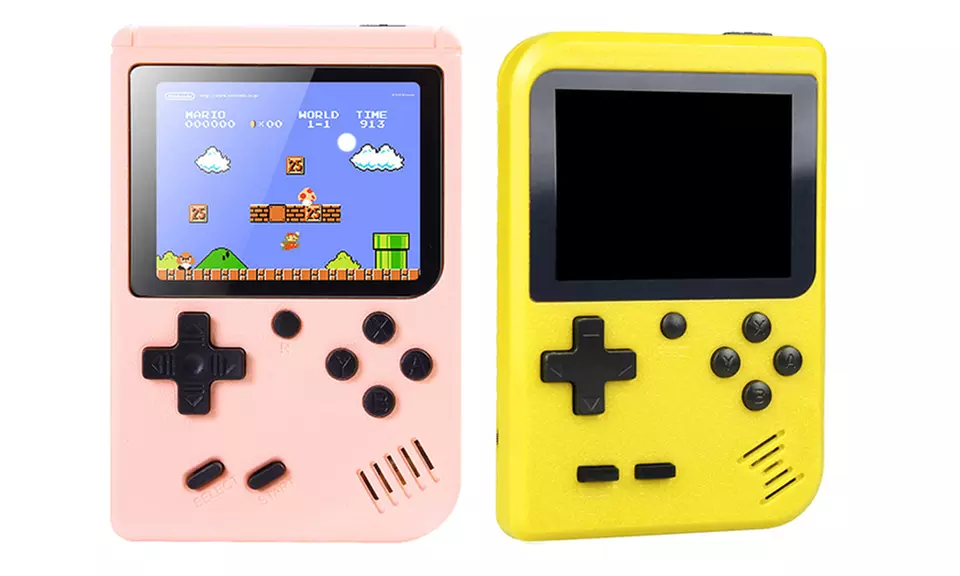 1 o 2 console portatile per videogiochi retrò con 500 o 800 giochi