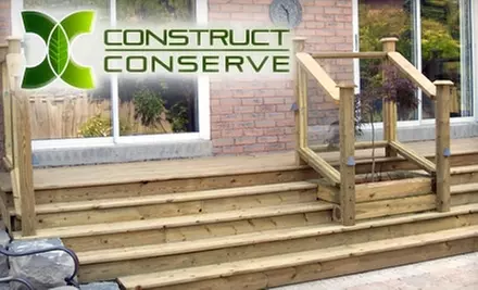 $75 for Two Hours of Green General Carpentry and Construction Services from Construct & Conserve ($150 Value) - Primary Image