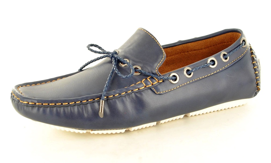 Image 21: Men's Lace-Up Loafers