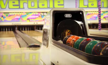 $25 for a Bowling Outing for Four with Three Games and Shoe Rentals at Riverdale Lanes ($61.02 Value) - Primary Image