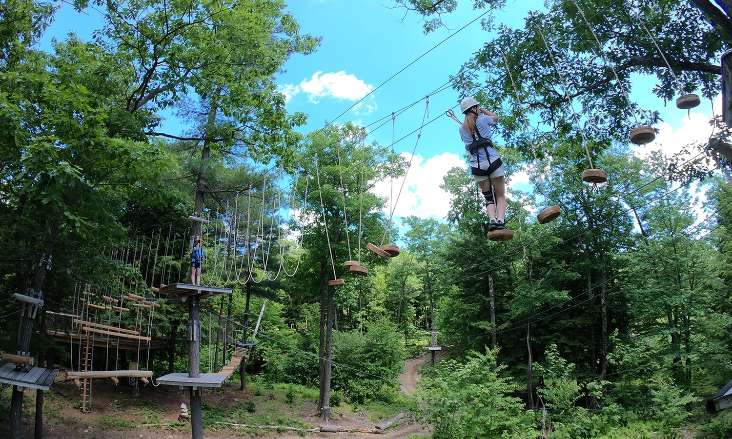 Aerial TreeTop (High Ropes) Adventure for 1 Child or Adult this Summer
